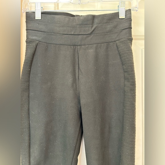 Zara Pull On Leggings, Black, Stretch, Side Panel, Women’s Size Small - Picture 2 of 10
